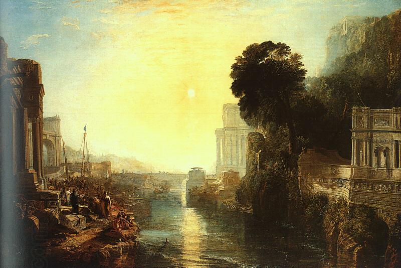 Joseph Mallord William Turner Dido Building Carthage oil painting picture